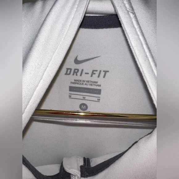 Nike Dri-FIT Michigan State Spartans Quarter Zip Pullover White M - Picture 7 of 11